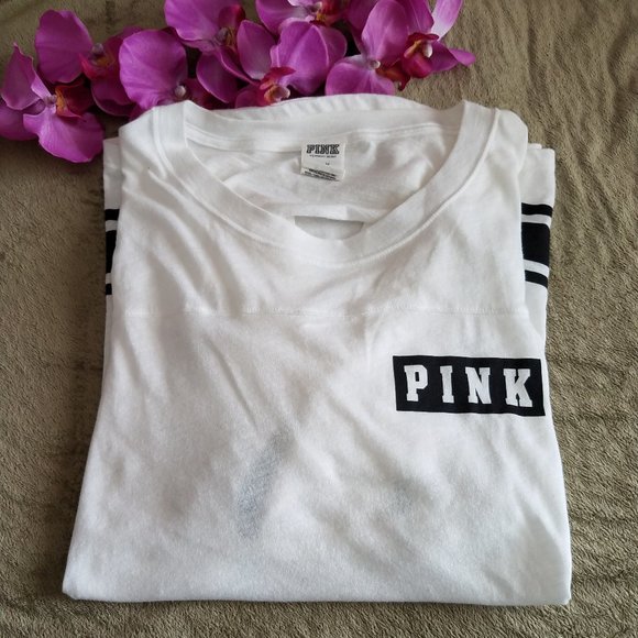 2 Piece-PINK VS Open BACK Tee & Bra NWOT - Picture 11 of 15